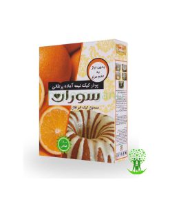 پودر کیک پرتقالی 450 گرمی سوران