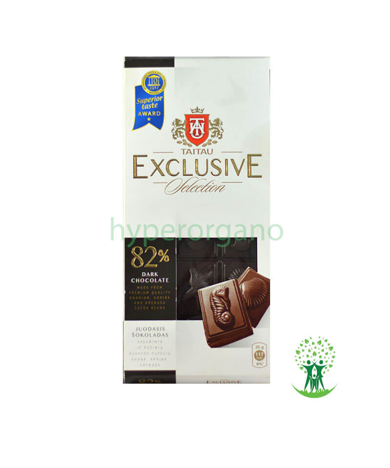 شکلات تلخ 82 درصد اکسکلوسیو شکلات تلخ 82 درصد 100 گرمی اکسکلوسیو