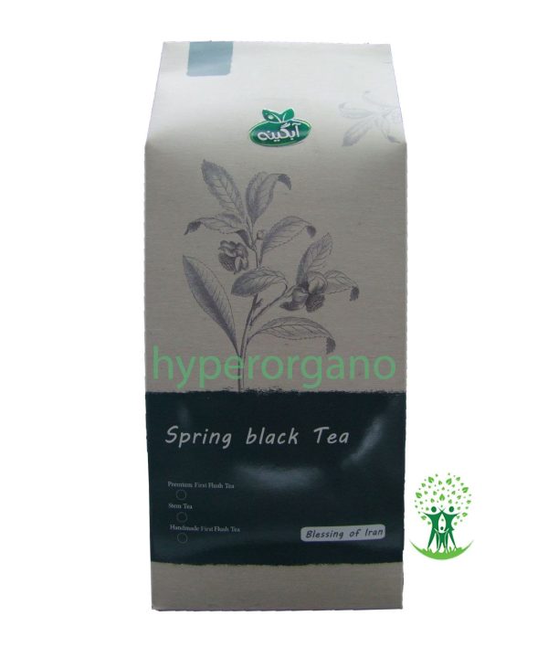 22 3 چای سیاه سرگل بهاره ممتاز 450 گرمی آبگینه